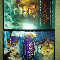 NARNIA PART 1 AND PART 2 DVDs