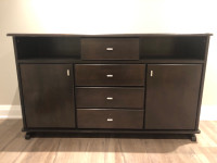 Wood sideboard - excellent condition