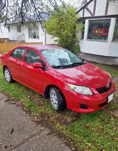 Selling my reliable 2010 Toyota Corolla CE with only 181,000 km. The car is in very good condition a...