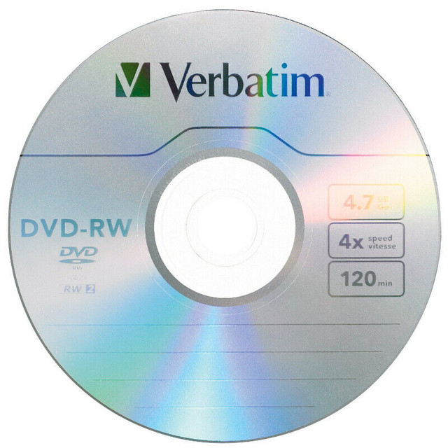 Verbatim DVD-R 4.7GB 16x 50pcs -  BOITE NEUVE SCÉLLÉ dans Accessoires pour iPad et tablettes  à Longueuil/Rive Sud - Image 3