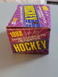 1987-88 O-Pee-Chee Hockey 264 Card Factory Set Lemieux Gretzky