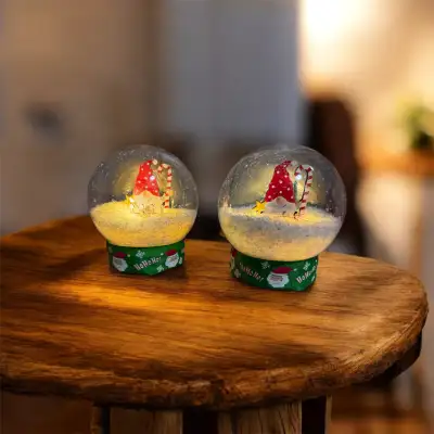 light up snow globe , View more