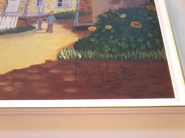 LIVRAISON GRATUITE TABLEAU ARTISTE PEINTRE FRANCE LAFOND in Arts & Collectibles in City of Montréal - Image 4