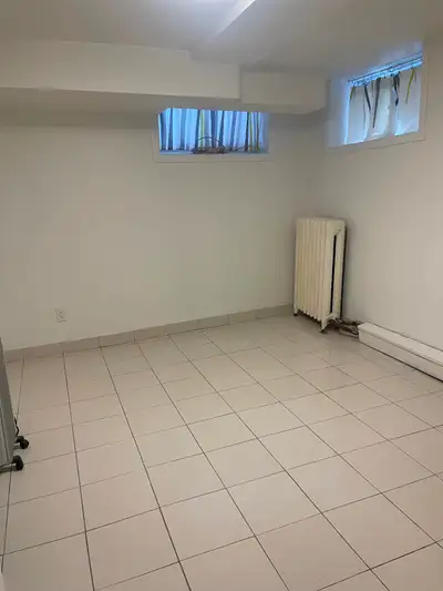 Renovated unfurnished basement self-contain unit (approximately 200 sq ft) with private bathroom for...
