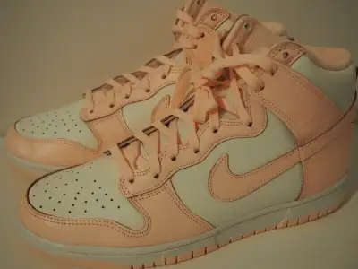Brand New(DS) Nike Dunk High Sail/Crimson Tint Sizes 8.5W & 9W, View more
