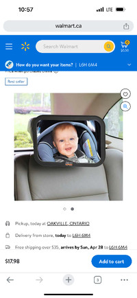 Jolly Jumper car seat mirror  for baby