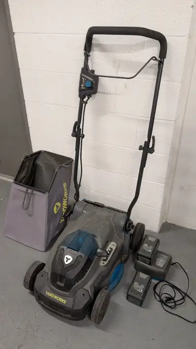 Yardworks Battery-powered Lawn Mower, View more