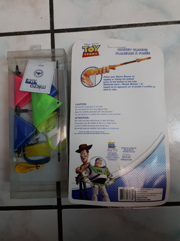 3-D Micro Kite & Disney Toy Story Rocket toy - BNIB. Unopened in Toys & Games in City of Toronto - Image 4