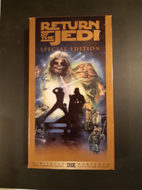 Star Wars Episode VI Return of the Jedi VHS