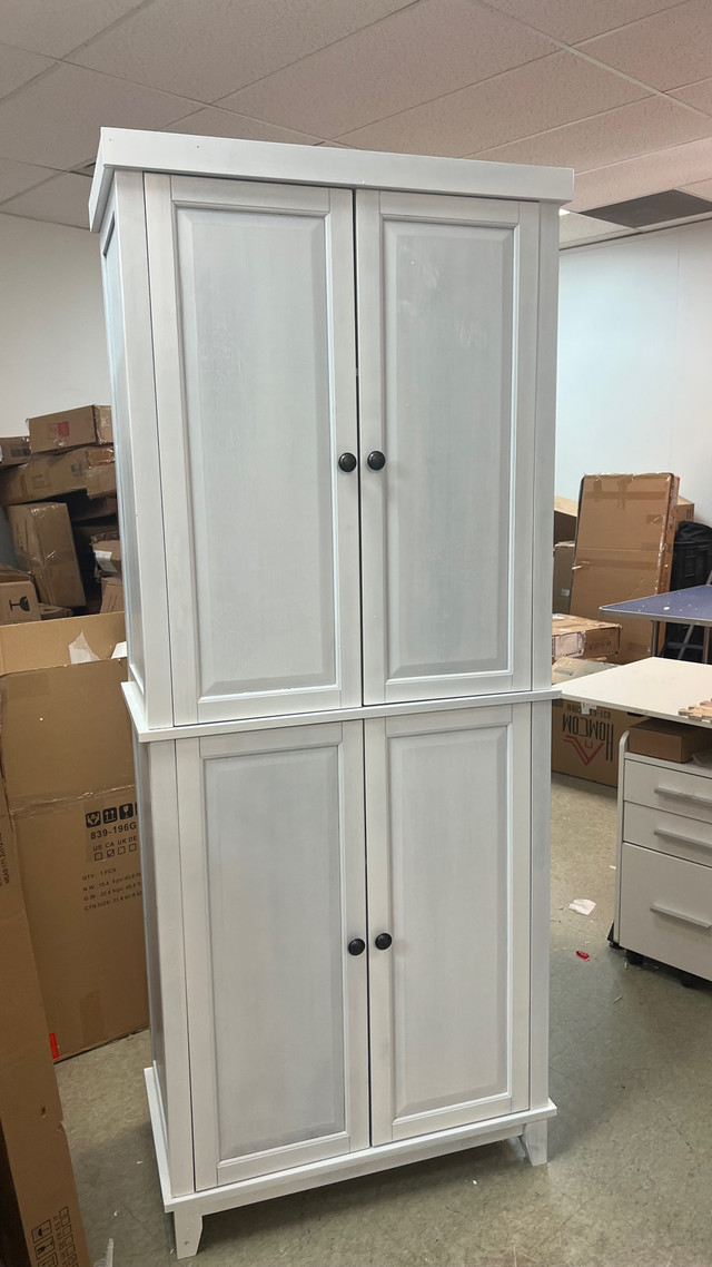 72.5" Wood Kitchen Pantry Cabinet in Hutches & Display Cabinets in Markham / York Region - Image 2