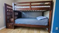 Beautiful high quality twin bunk bed
