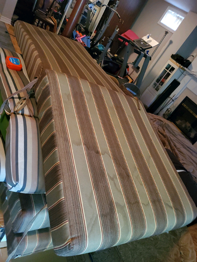 New and used   chair  Sunbrella Chaise or some Lounge Cushions, View more