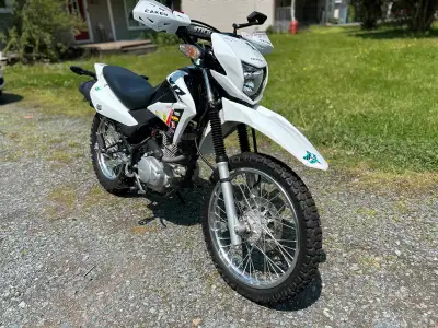 2023 XR150L Bike has new street and trail tires on it, and comes with good street tires. the suspens...