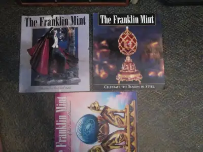 3 Franklin Mint magazines, View more