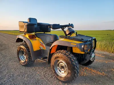 I’ve got a very nice shape can am traxter 4x4 atv for sale. It’s a 2003 only 269 original miles. Eve...