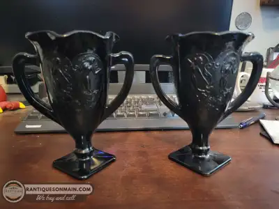 Vintage Dancing Nymphs Trophy Vases, View more