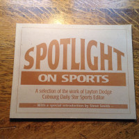 Spotlight on Sports Introduction by Layton Dodge[signed]