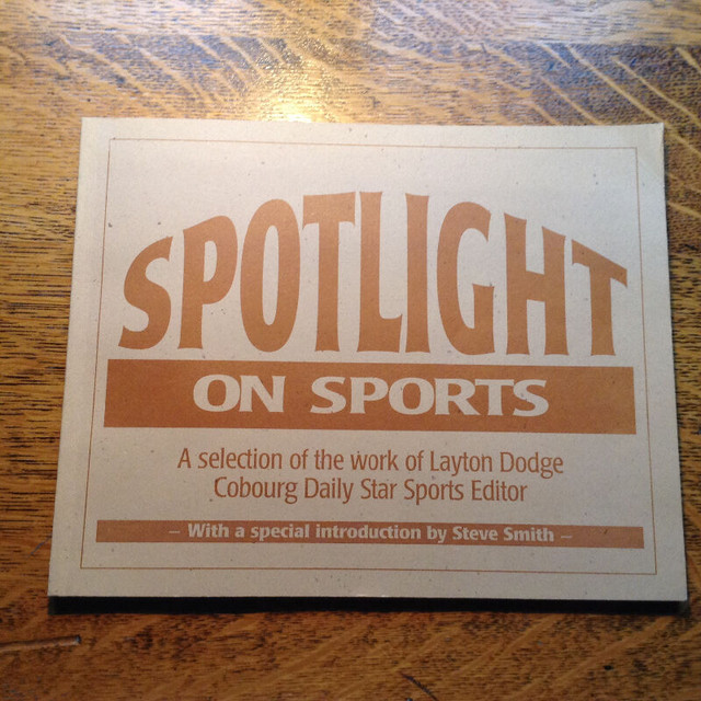 Spotlight on Sports Introduction by Layton Dodge[signed] in Non-fiction in Trenton
