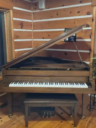 Piano à queue centenaire en bois Hamlin, View more