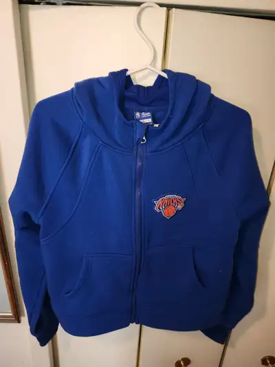 NEW YORK NICKS NBA warm up hoodie size large, View more