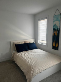 IKEA Double/Queen Bed Frame and Mattress for Sale!