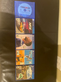 PS4 Video Games (Prices Vary From $15-$30. Message For Price.