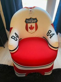 Tragically Hip custom hockey jersey chair **Rare