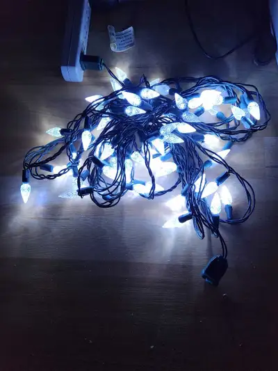 Christmas lights 70 bulbs, View more