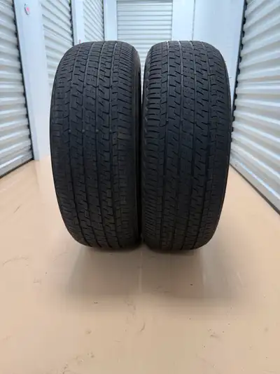 2 Tires Size: 235/65 R17 All-season Tires – Firestone Champion Price: $90 for all 2 tires ✅ Clean an...