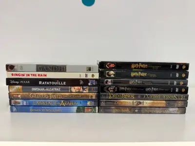 $10 for all the DVDs in the photos (14 total)