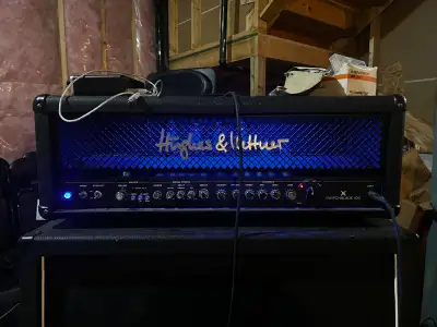 I'm selling a used Hughes & Kettner Switchblade 100-watt head, complete with its foot pedal, known f...