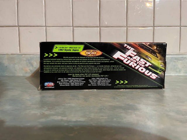 The Fast & The Furious Toyota Supra & Slap Jack in Toys & Games in Windsor Region - Image 3