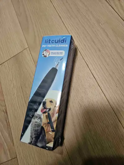 Brand new, sealed Pet Teeth Cleaner – ultrasonic dog & cat dental kit! Keep your pet's teeth clean &...