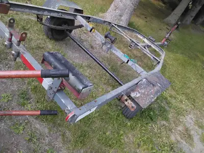Super heavy duty. Needs tires and lights the wiring is there. for 14 or 16 foot boat or would make a...