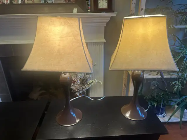 2 table lamps  in Indoor Lighting & Fans in Edmonton - Image 2