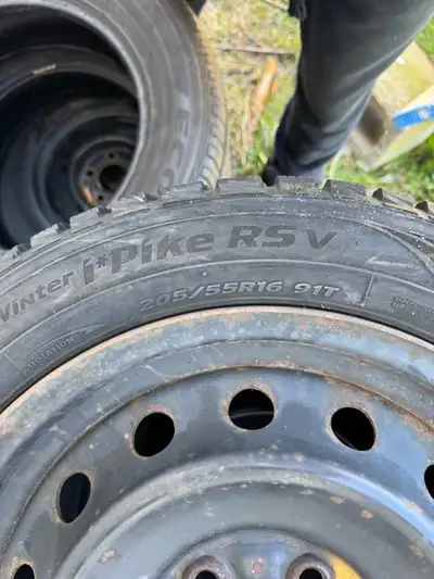 205/55R/16 91T Steel Rims came off a Chevy Equinox. $275 O.B.O.