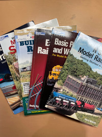 Model railroad how-to book lot (6)