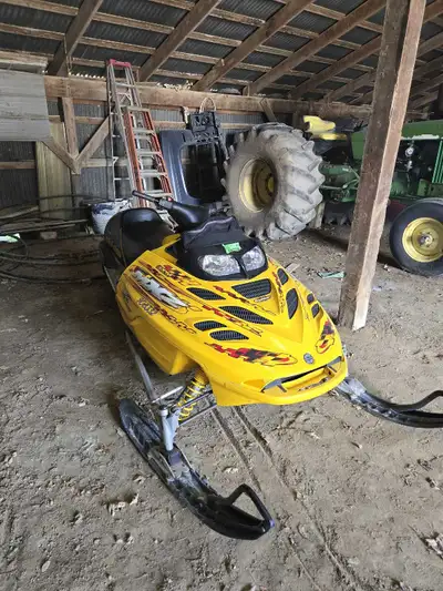 2002 Skidoo MXZ 700 14,561 Kms I believe it's been rebuilt by previous owner but not sure at what mi...