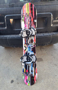 Head 146cm snowboard with bindings
