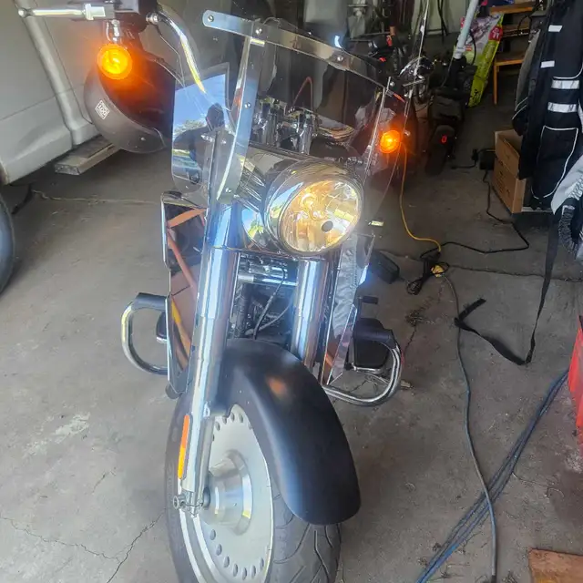 harley fat boy in Street, Cruisers & Choppers in Edmonton - Image 5