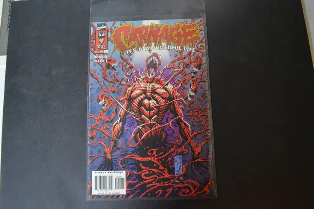 Marvel comics Spider-man carnage it’s a wonderful life in Comics & Graphic Novels in Oshawa / Durham Region - Image 2