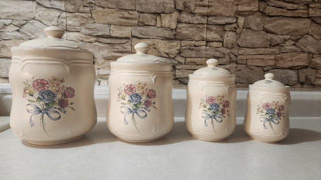 Vintage cannister set from International China Company in Kitchen & Dining Wares in Smithers