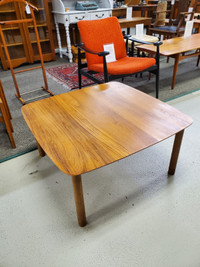 Mid Century Modern square teak coffee table (made in Canada)
