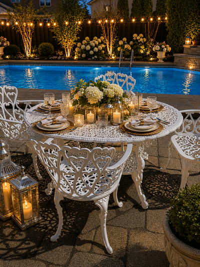 Stunning Timeless Elegant Patio Set, View more