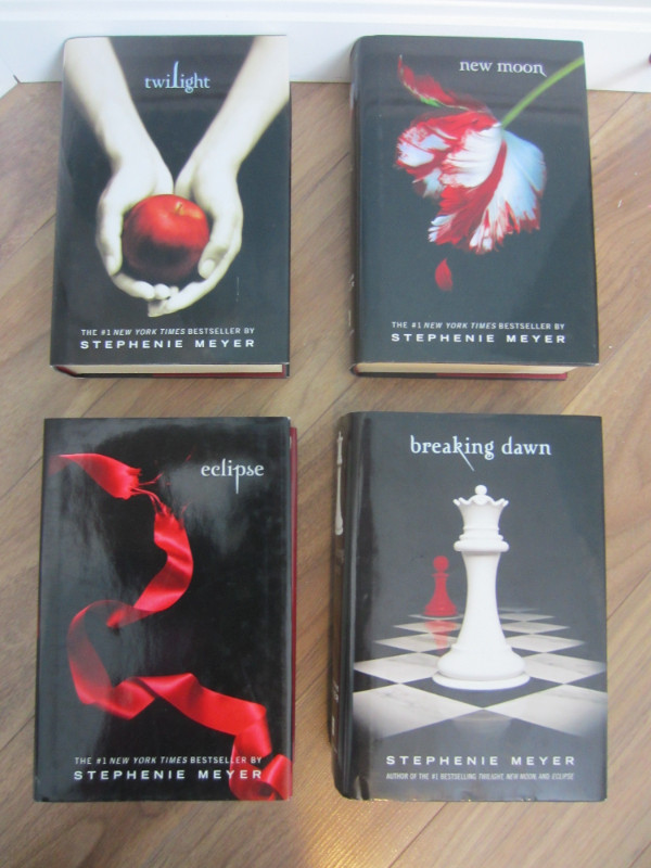 TWILIGHT SERIES HARDCOVER BOOKS (4 BOOKS) in Children & Young Adult in Moncton