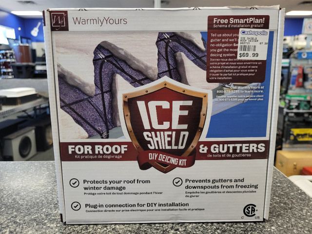 *NEW* Warmly Yours Ice Shield DIY Deicing Kit @ Cashopolis!!!!!! in Decks & Fences in Saskatoon