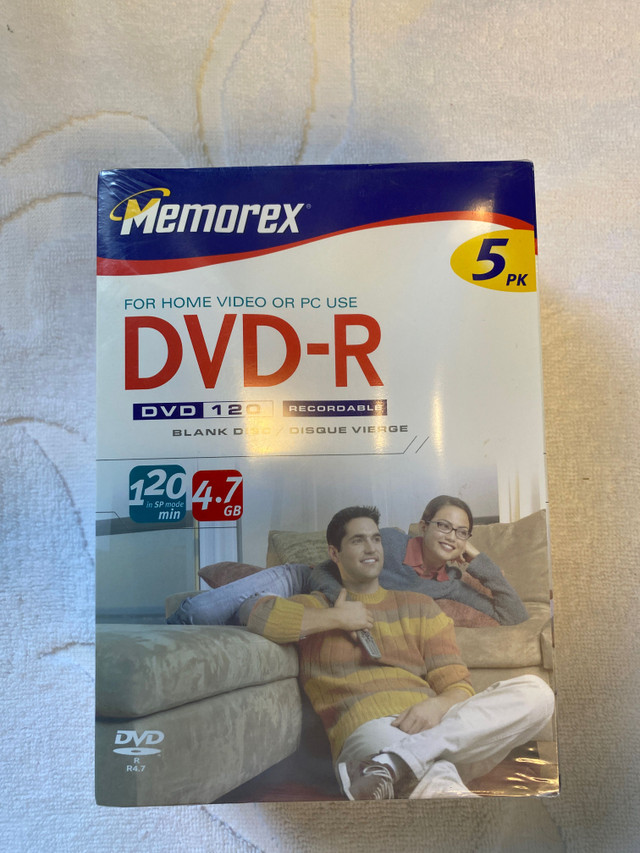 Memorex DVD+R, DVD-R Recordable Blank Disc’s - Brand New in CDs, DVDs & Blu-ray in Oakville / Halton Region - Image 4