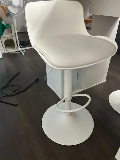 White Bar Stools - Set of 2, View more