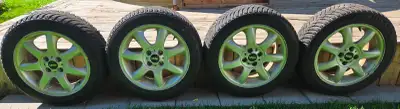 Nexen winter tires in excellent condition Size 195 55 r16 Used 2 seasons mounted on 16 inch genuine...