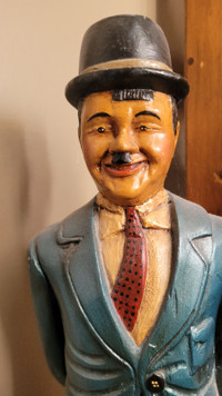 Oliver Hardy (of Oliver & Hardy) vintage resin figure